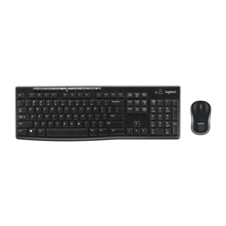 Teclado+Mouse Logitech Wir MK270 Blk 920-004432