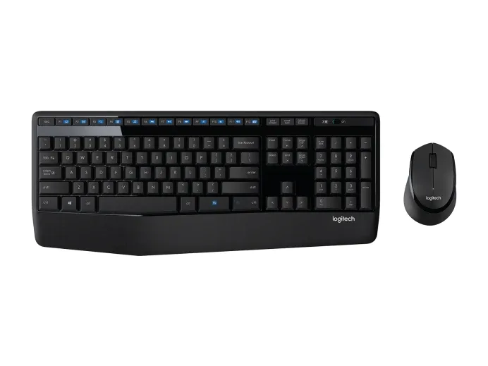 Teclado+Mouse Logitech Wir MK345 Black 920-007820