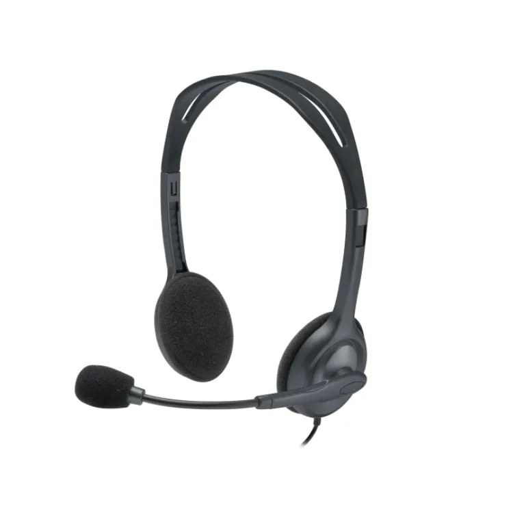 Auricular c/Microfono Logitech H111 Blk 1 Jack 981-000612 Auricular c/Microfono Logitech H111 Blk 1 Jack 981-000612