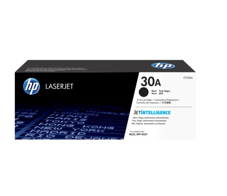 CF230A HP 30A Negro LaserJet Toner Cartridge (7452) CF230A HP 30A Negro LaserJet Toner Cartridge (7452)
