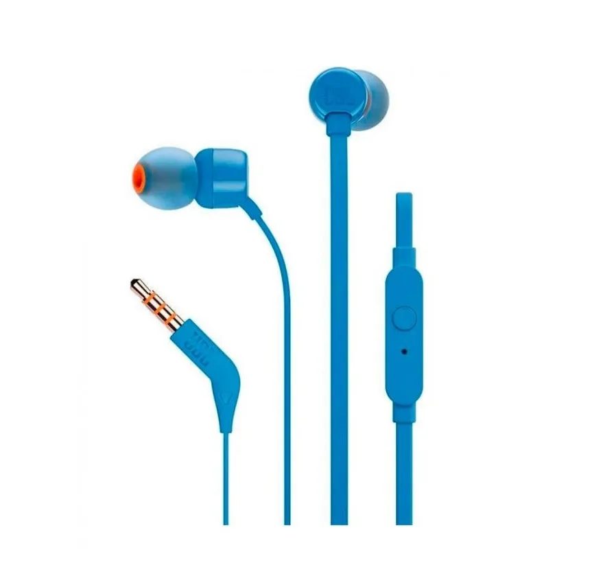 AURICULAR JBL T110 AZUL (2821)