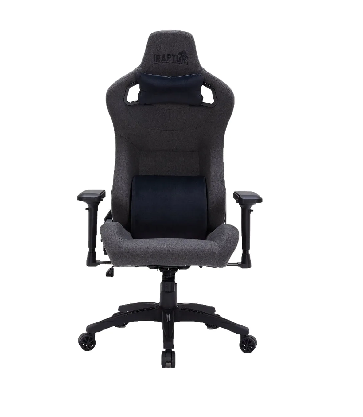 SILLA GAMER RAPTOR THRONE R20 TELA NEGRA (7268)