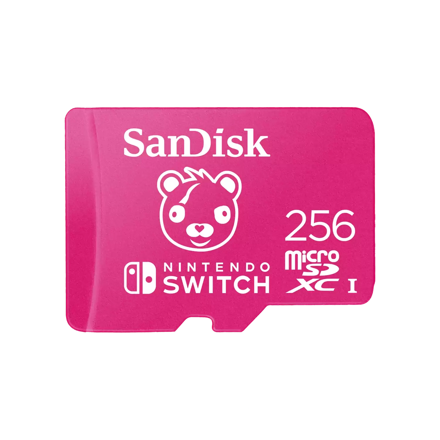 TARJETA DE MEMORIA SANDISK MICROSDXC 256GB UHS-I CARD C10 U3 100MB FOR NINTENDO SWITCH FORTNITE EDITION