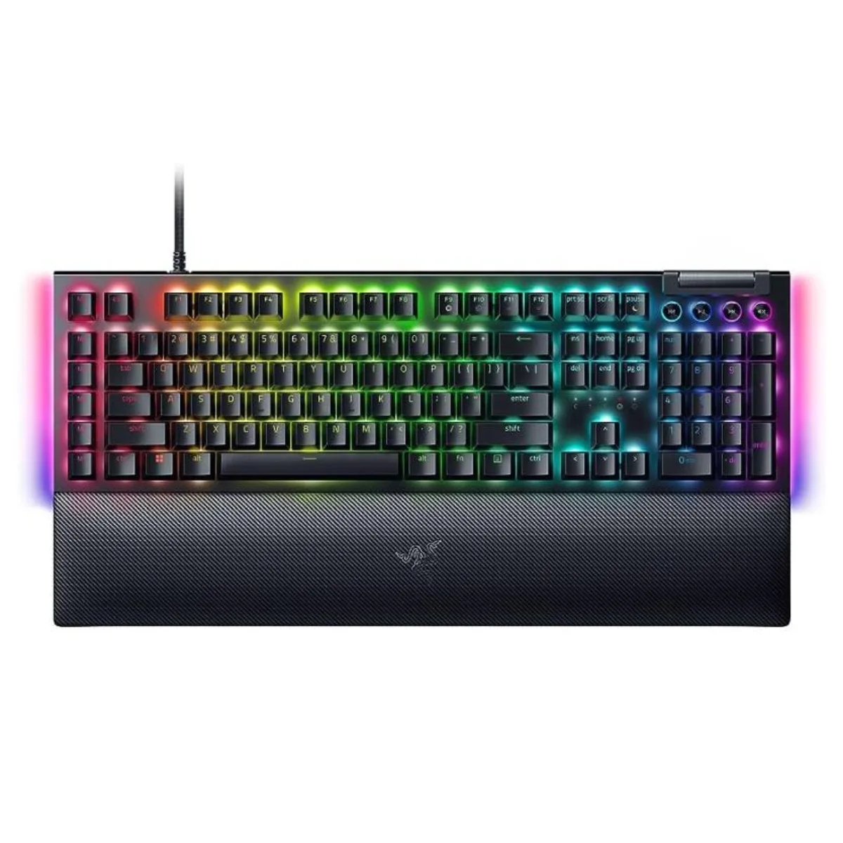 TECLADO RAZER BLACKWIDOW V4 MECHANICAL GREEN SWITCH US LAYOUT (2363)