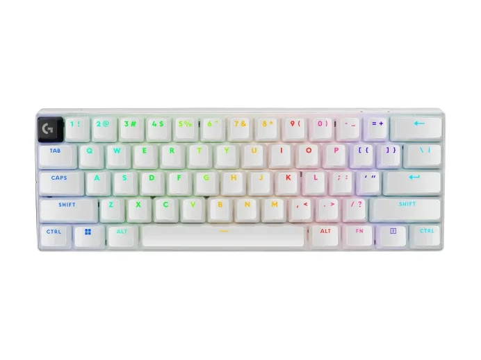 TECLADO LOGITECH PRO X 60 WHITE LIGHTSPEED 920-011921