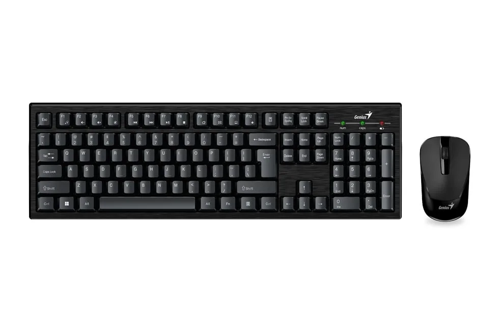 TECLADO+MOUSE GENIUS KM-8101 BLK (9398)
