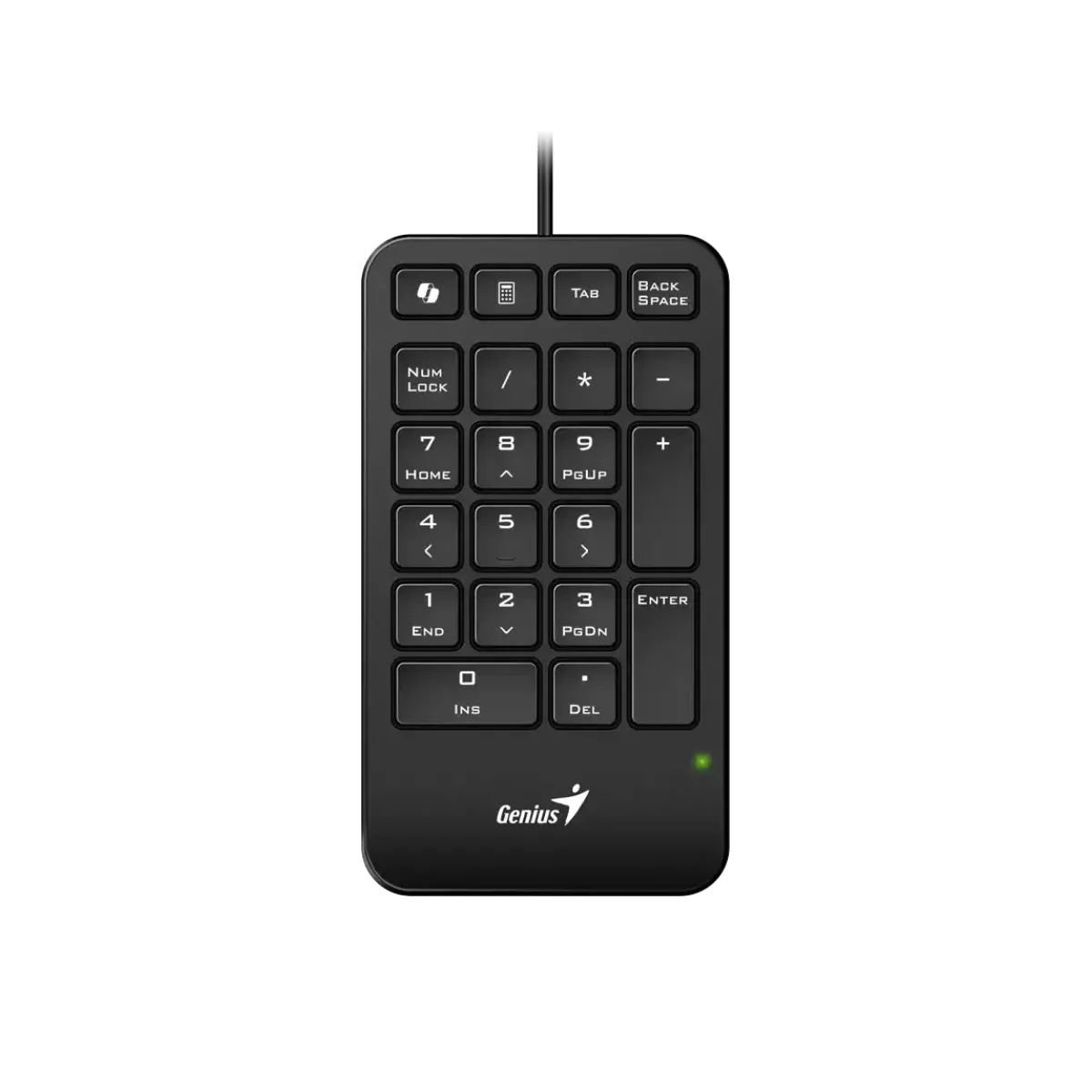 NUMPAD GENIUS 125 USB-A BLACK (2633)