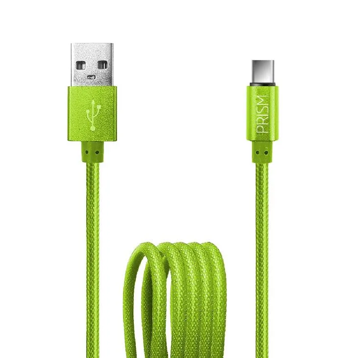 CABLE FOXBOX USB PRISM USB A TYPE-C VERDE 125M (5423)