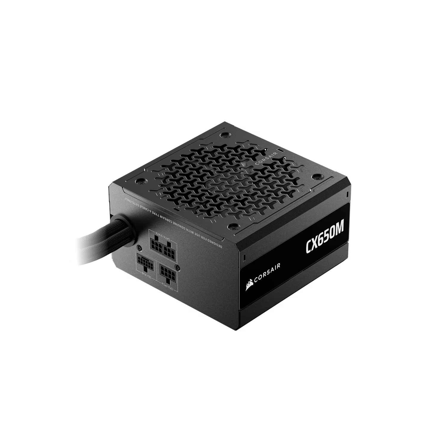 FUENTE CORSAIR CX-M SERIES CX650M 650W ATX 3.1 CYBENETICS BRONZE SEMI-MODULAR