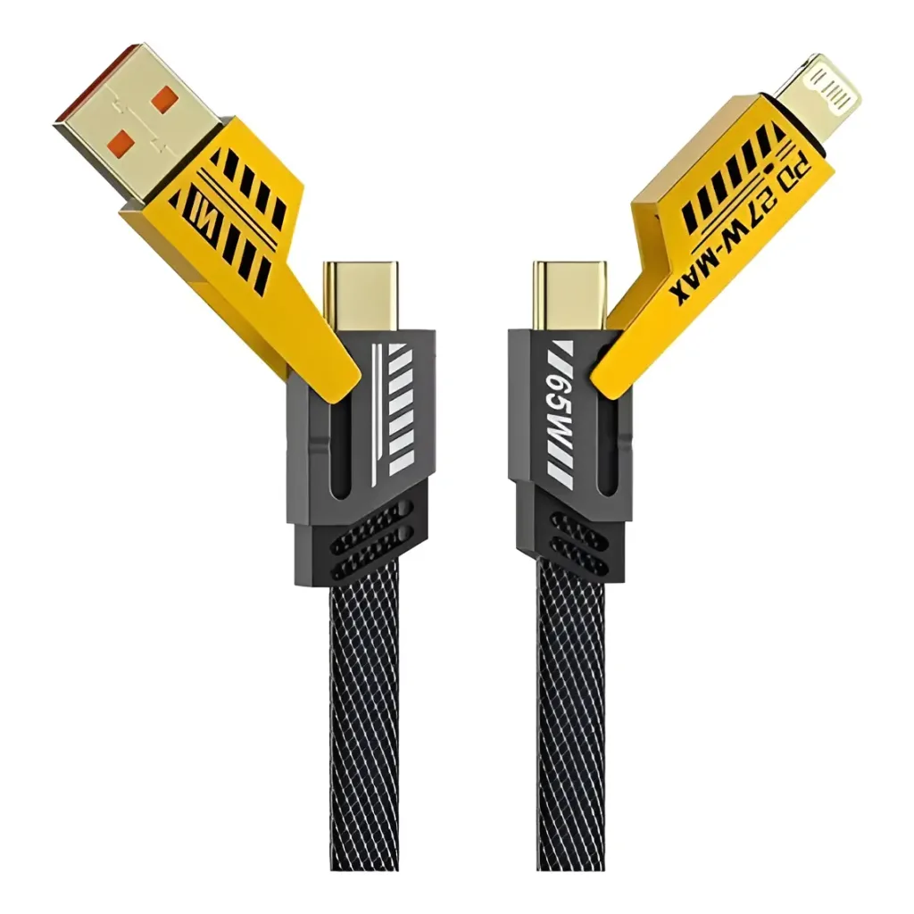 CABLE CARGA RAPIDA C / USB / LIGHTNING Y C