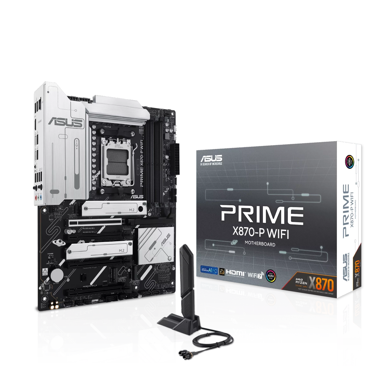 MOTHERBOARD ASUS PRIME X870-P WIFI AM5 DDR5
