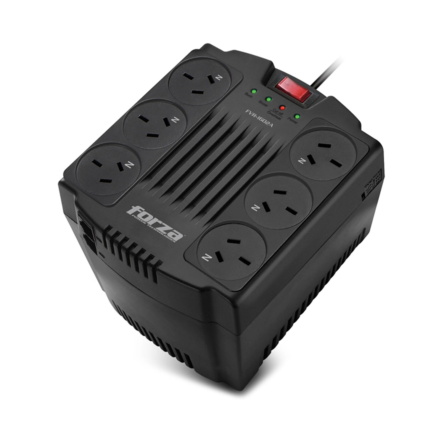 ESTABILIZADOR AUTOMATICO FVR FORZA 1600VA 800W
