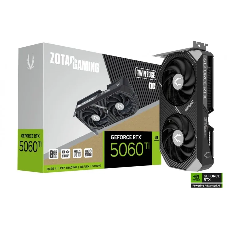 PLACA DE VIDEO ZOTAC RTX 5060TI 8GB TWIN EDGE OC