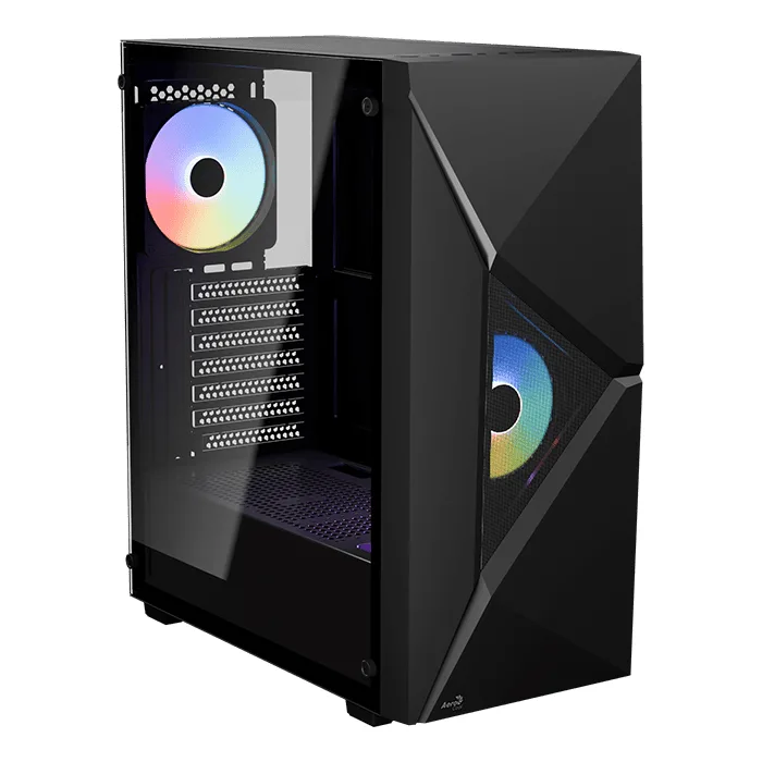 GABINETE AEROCOOL PLAYER G-BK-V1, MID-TOWER, ATX