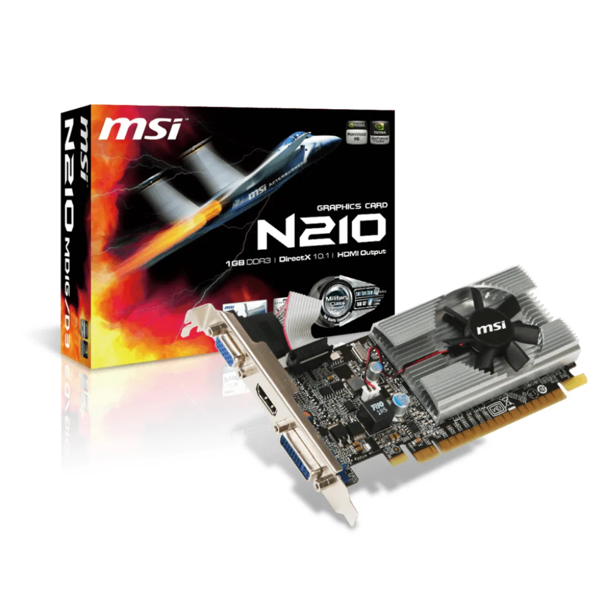 VGA MSI GEFORCE GT 210 1GB LP DDR3 (5222)