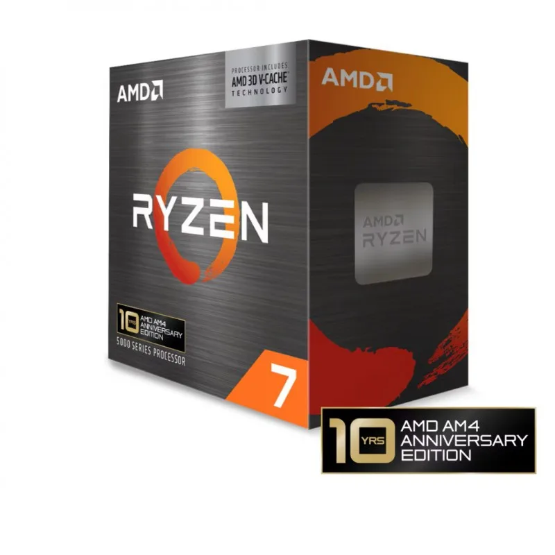 PROCESADOR AMD (AM4) RYZEN 7 5800X3D / SIN COOLER