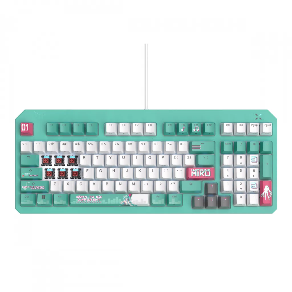 TECLADO ASUS TUF GAMING K3 GEN II HATSUNE MIKU EDITION