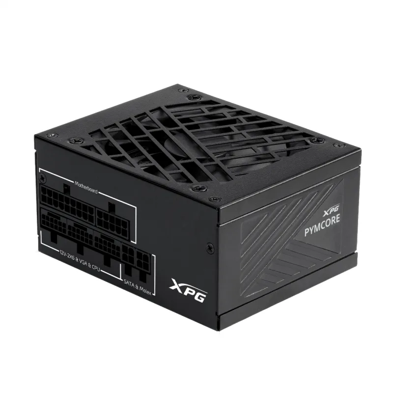 FUENTE GAMER 850W ADATA XPG PYMCORE ATX 3.1 GOLD MODULAR (BLACK)