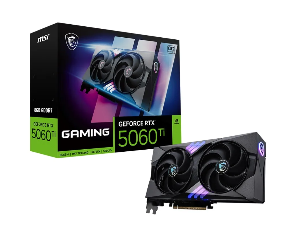 VGA MSI GEFORCE RTX 5060 TI 8G GAMING OC (6796)