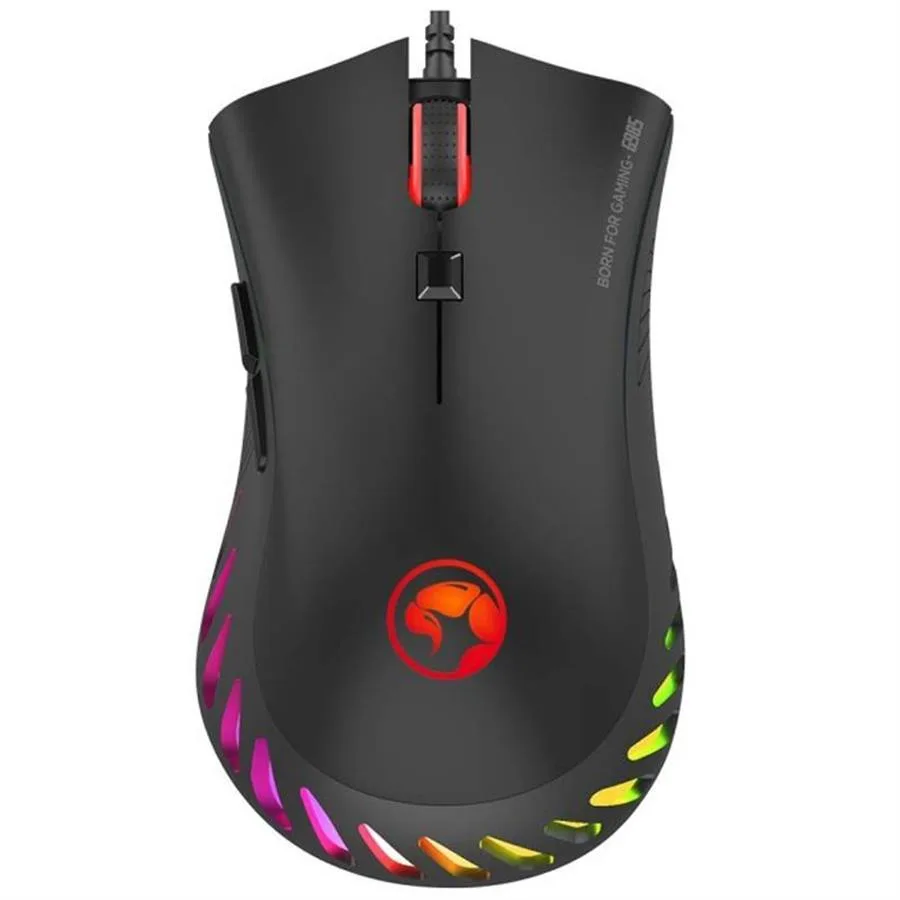 MOUSE MARVO SUNSPOT RGB 10.000 DPI 7 BOTONES