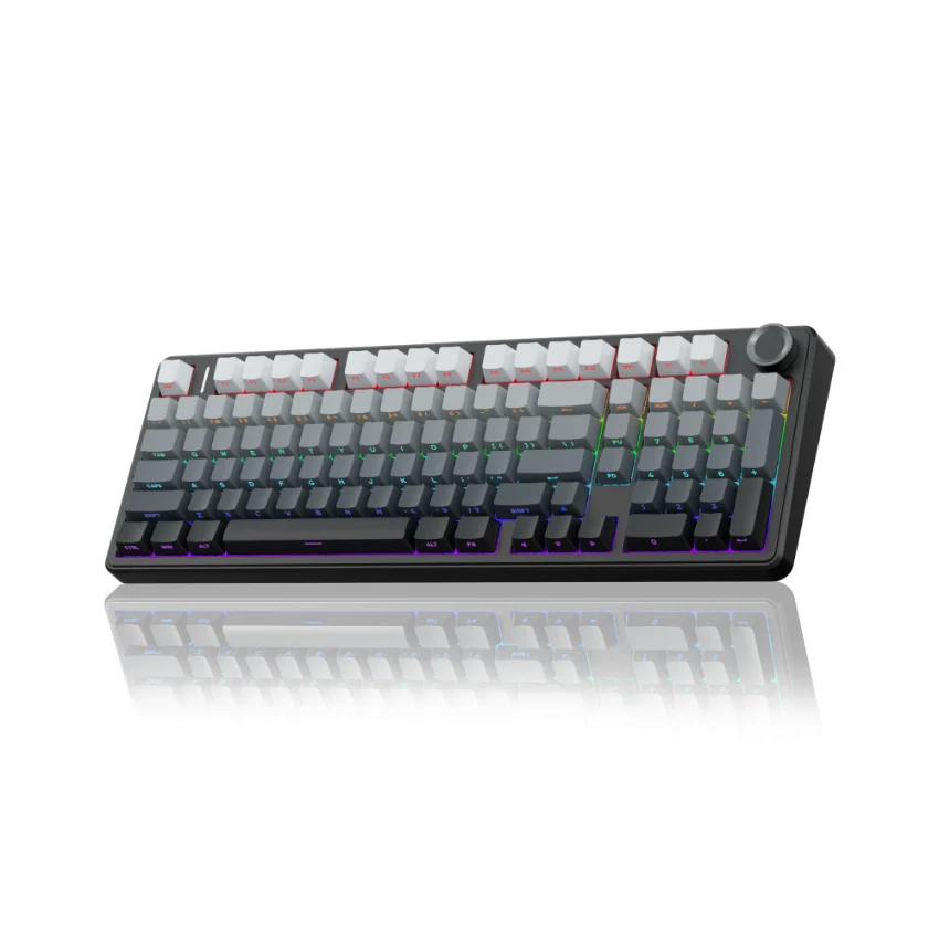 TECLADO AULA F99 PRO GRADUAL GREY - NINBUS SWITCH TRI MODO