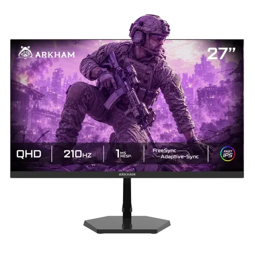MONITOR GAMER 27 ARKHAM ARK27210QI8 210HZ QHD IPS 1MS NEGRO