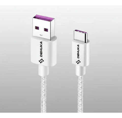 CABLE USB C DEHUKA REFORZADO 2MTS
