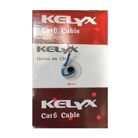 ROLLO 305 MTS UTP CAT 6 INTERIOR KELYX (0275)