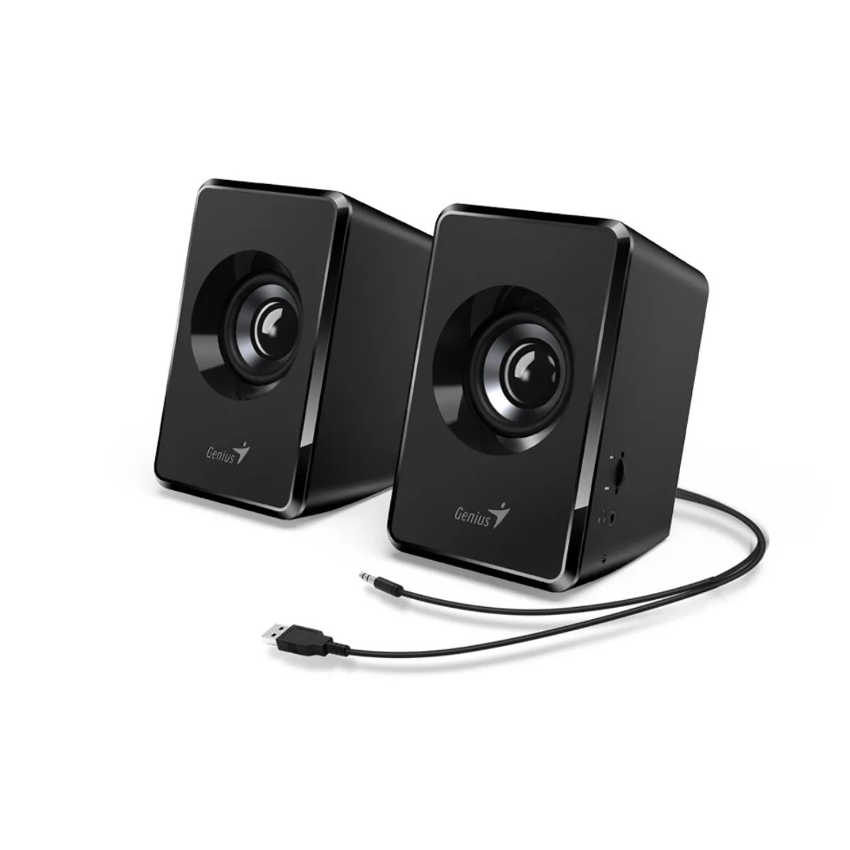 PARLANTES GENIUS SP-U125 USB BLK (9367)