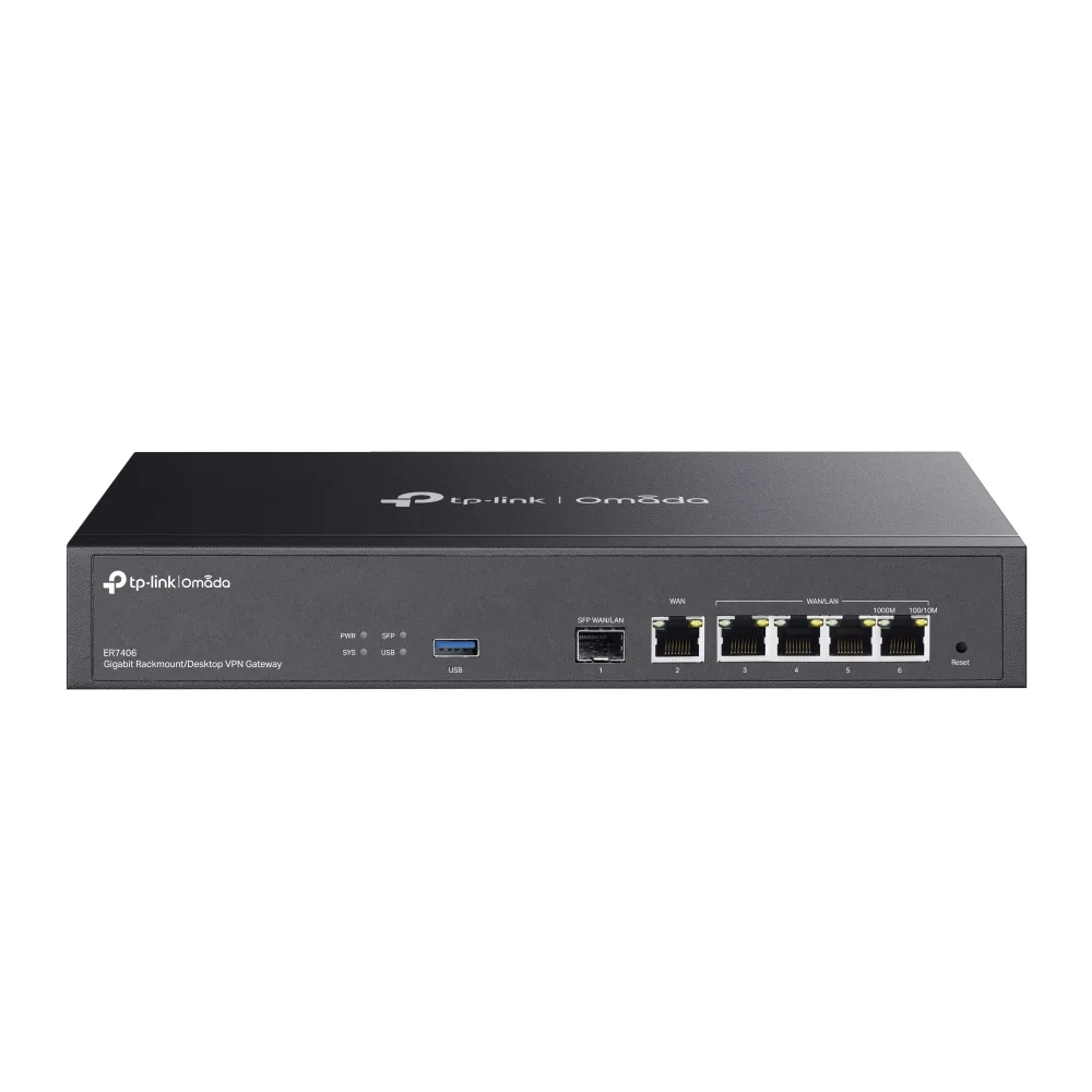 ER7406 ROUTER VPN OMADA MULTI-WAN + 1 SFP TP-LINK (2300)
