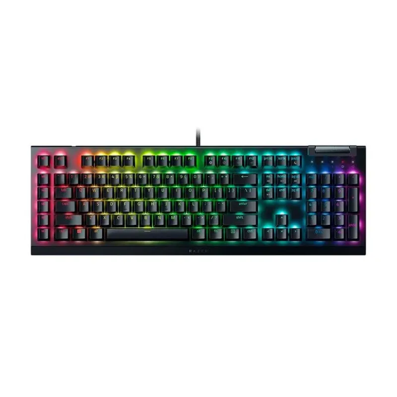 TECLADO RAZER BLACKWIDOW V4 X MECANICO GREEN SWITCH US LAYOUT (2707)