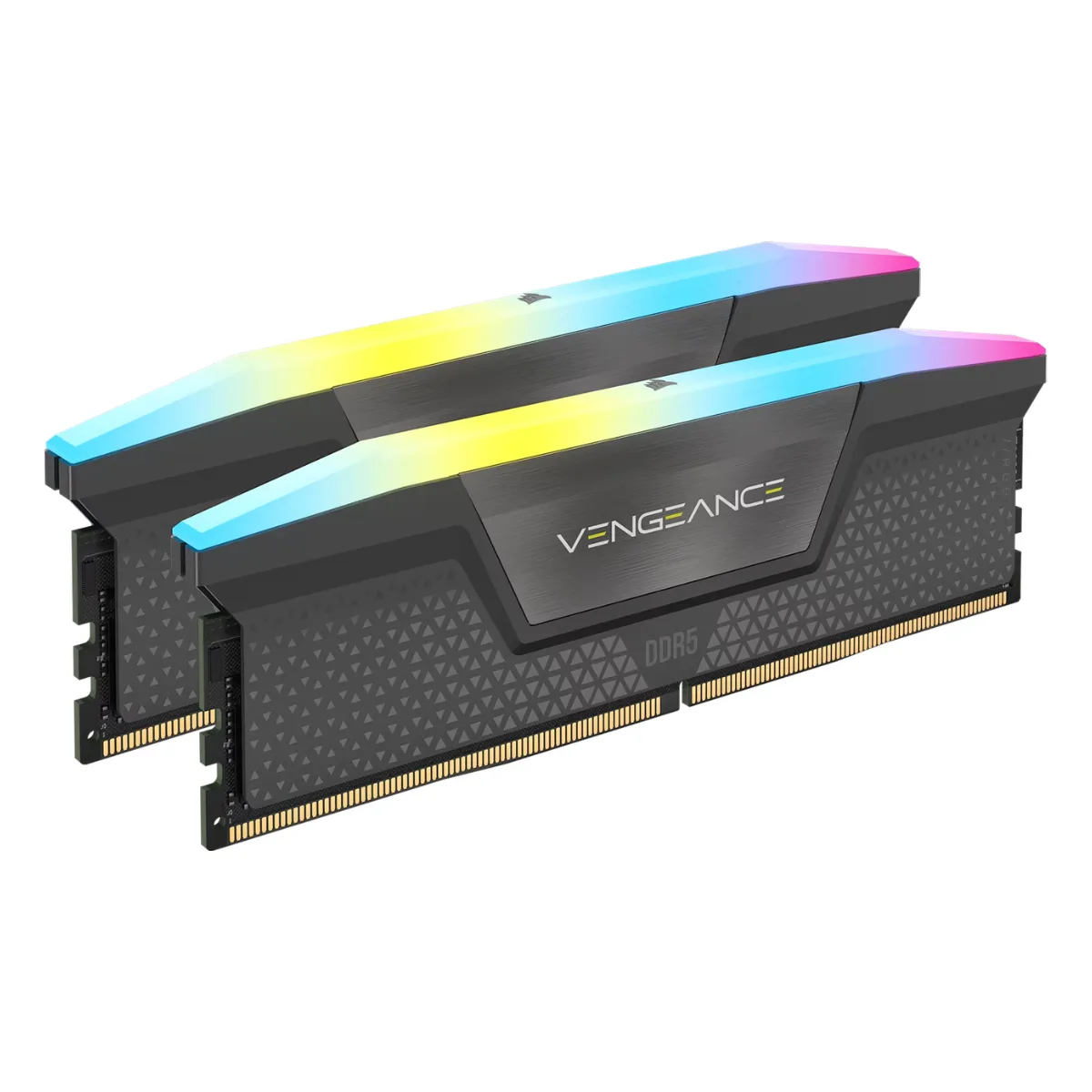 MEMORIA DDR5 CORSAIR 32GB (2X16GB) 6000 MHZ VENGEANCE RGB AMD EXPO &AMP; INTEL XMP GRAY CL38 (8601)