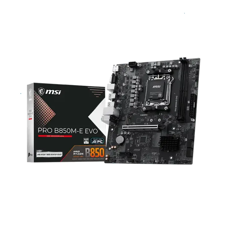 MOTHER MSI PRO B850M-E EVO DDR5 AM5 (SERIE 7000/8000/9000) (9634)