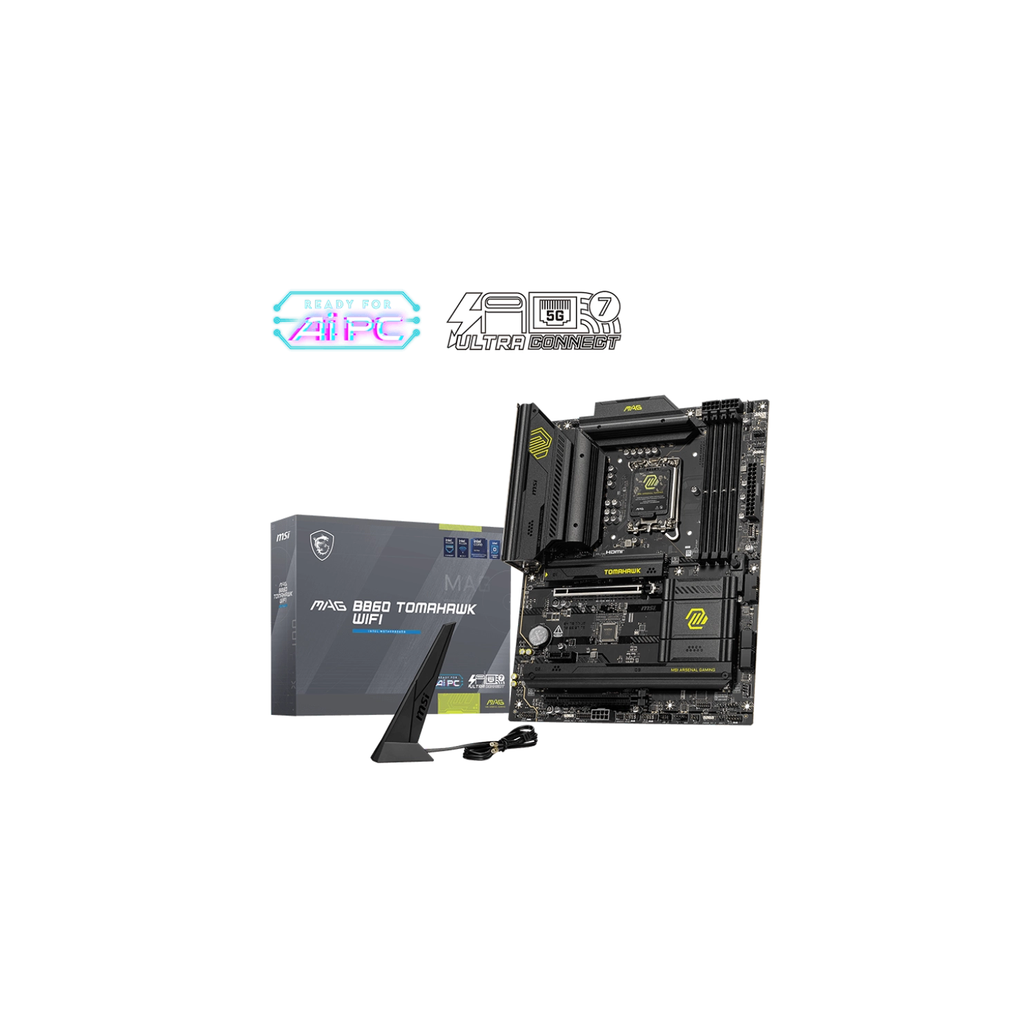 MOTHERBOARD MSI MAG B860 TOMAHAWK WIFI DDR5 LGA 1