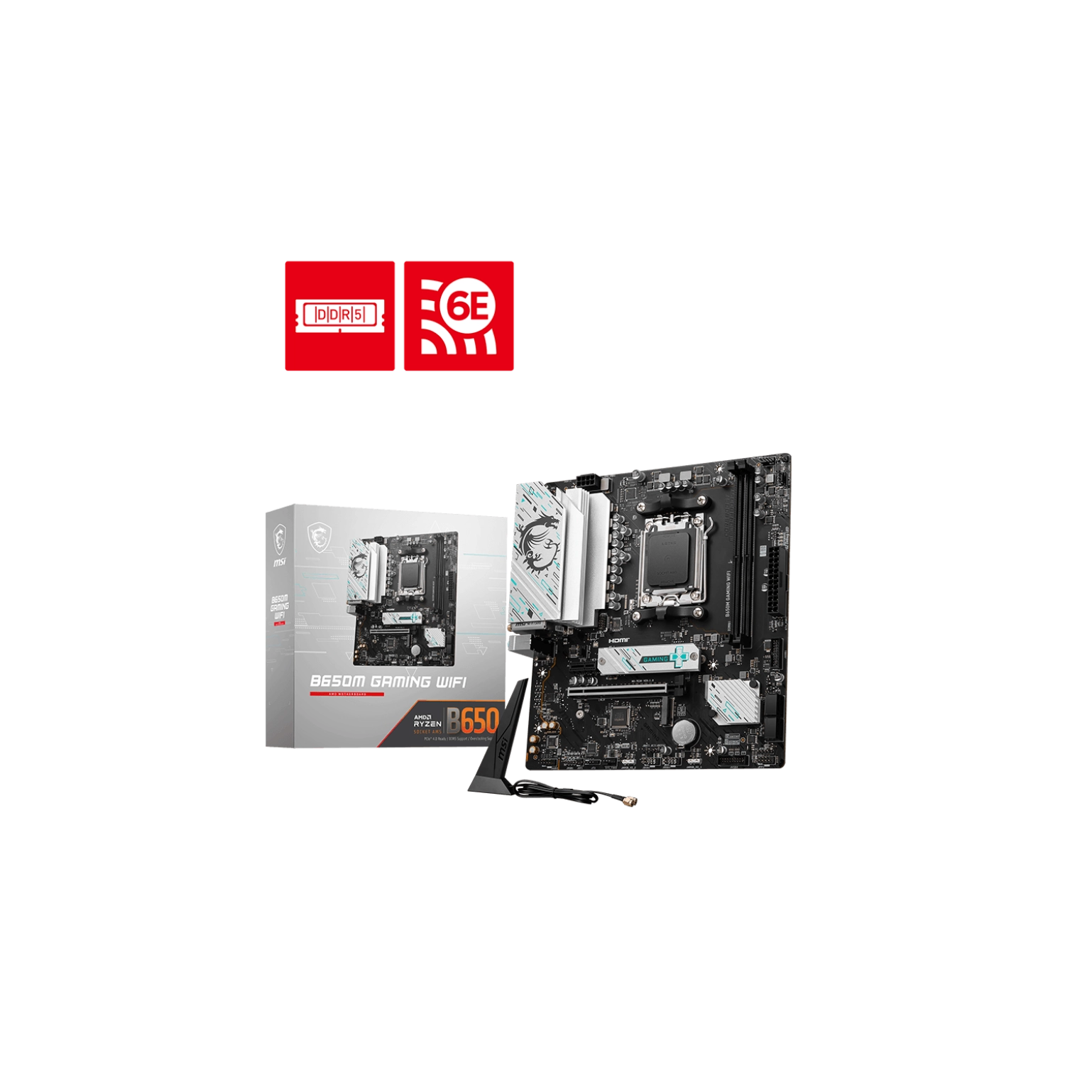 MOTHERBOARD MSI B650M GAMING WIFI AM5 DDR5