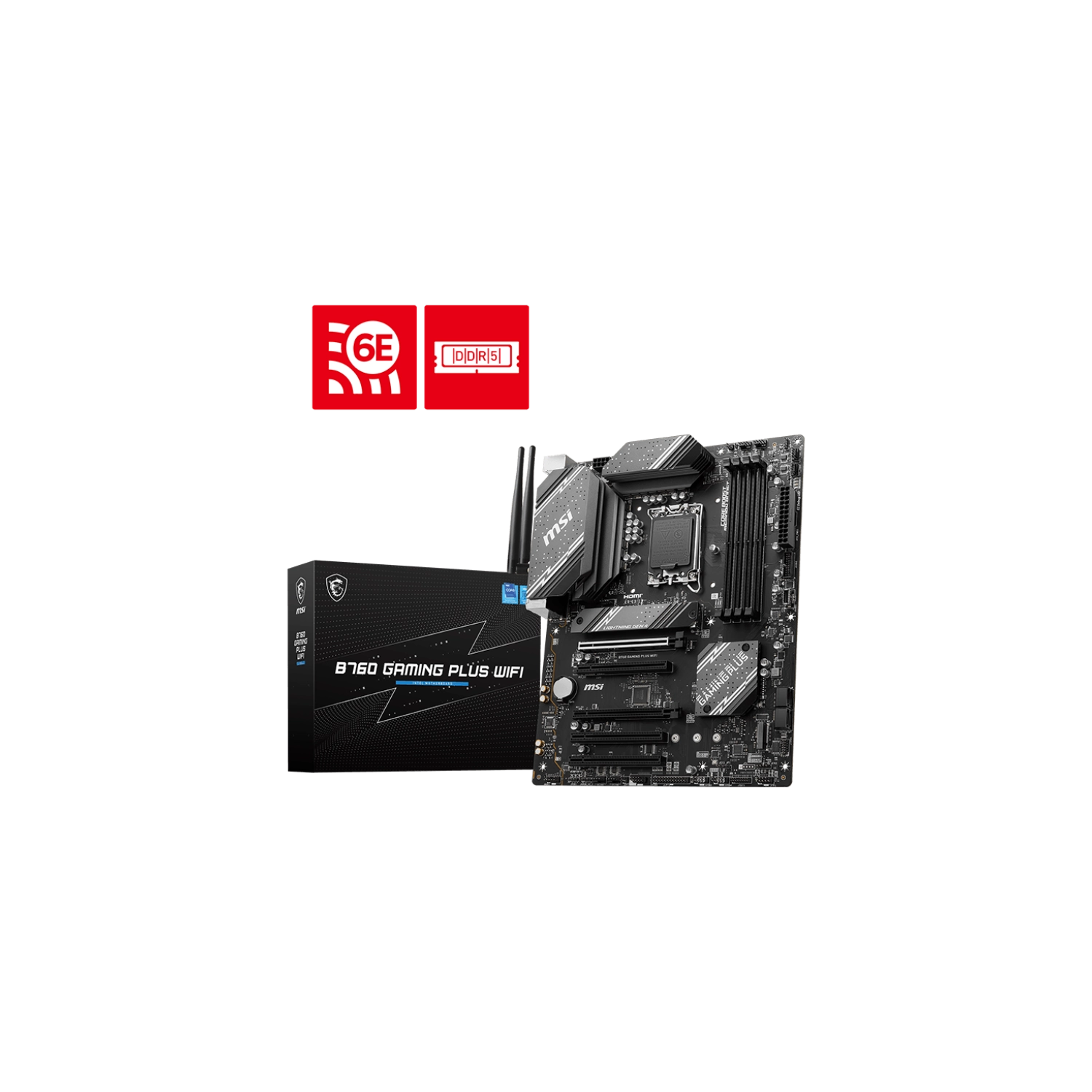 MOTHERBOARD MSI B760 GAMING PLUS WIFI DDR5