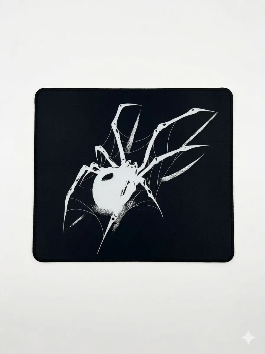 MOUSEPAD SPIDER GLASSPAD 49X42 MPTGS