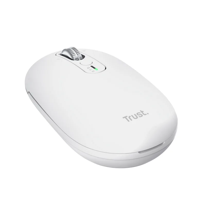 MOUSE GAMER TRUST SERON HYPSCROLL SLIM WRLS WHITE