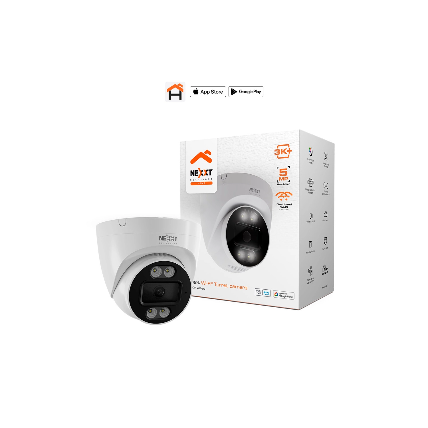 CAMARA NEXXT INTELIGENTE TURRET WIFI