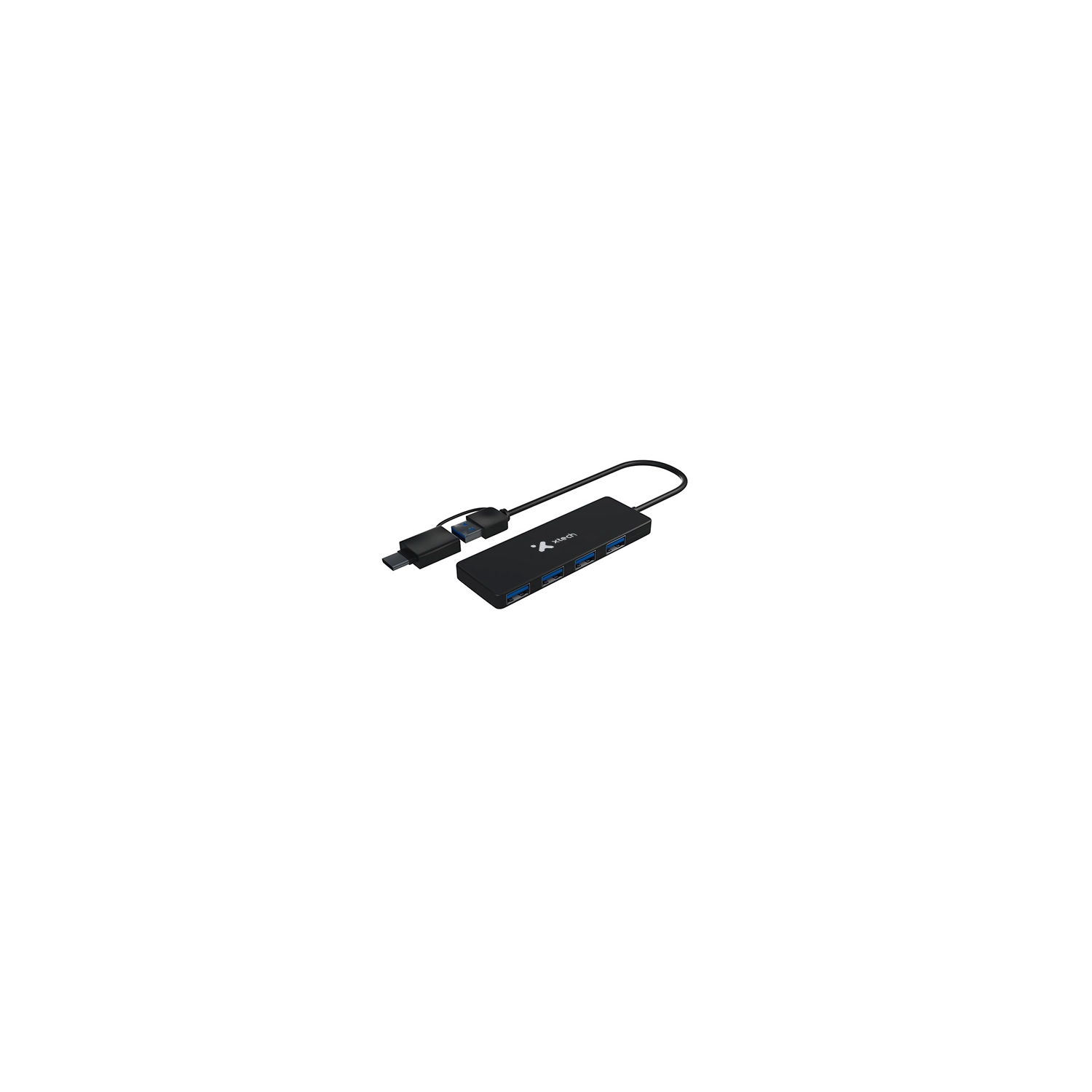 XTECH ADAPTADOR EXTENSION USB 4 PUERTOS 3.0