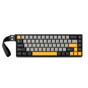 TECLADO AULA WIN60HE MAX DARK GREY/LIGHT GREY/YELLOW SW WING CHUN
