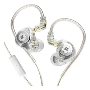 AURICULARES INTRAURALES KZ EDX PRO CRYSTAL CON MICRÓFONO