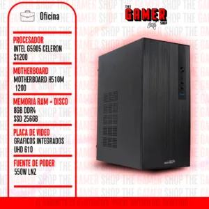 PC OFICINA | INTEL CELERON G5905 – RAM 8GB – 256GB M.2 | N110 + WINDOWS 10