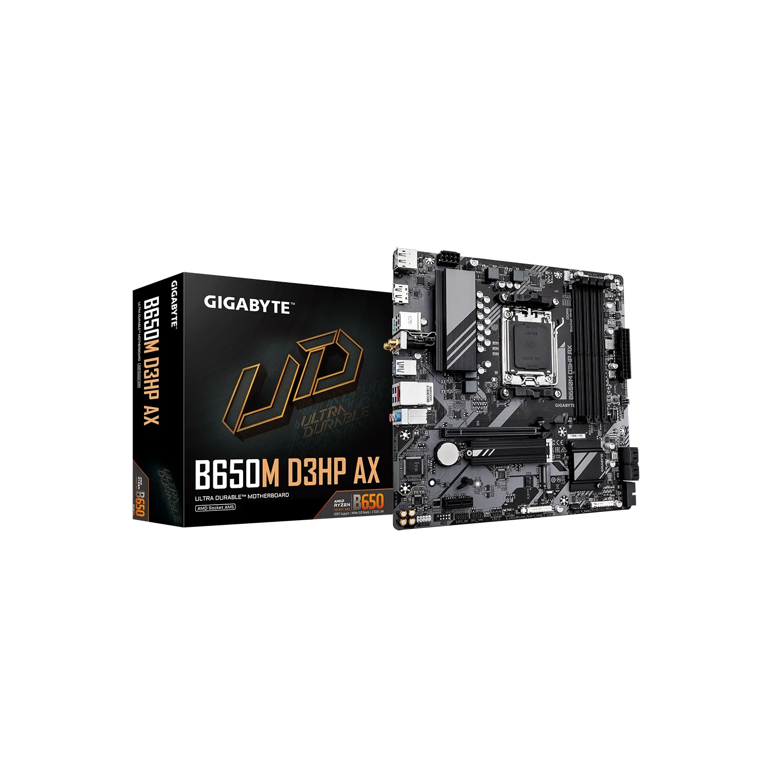 MOTHERBOARD GIGABYTE B650M D3HP AX AM5 DDR5