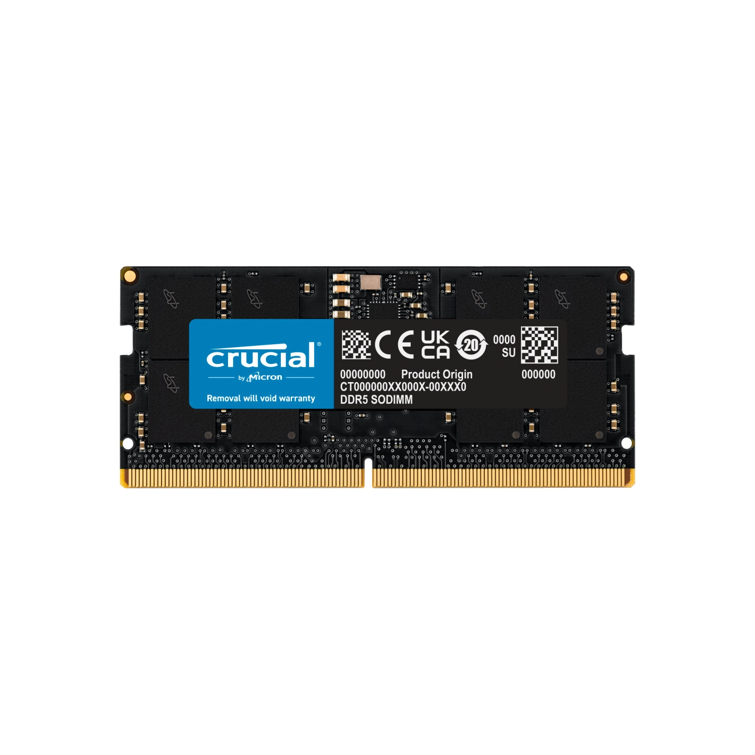 MEMORIA RAM SODIMM CRUCIAL 16GB DDR5-5600MHZ CL46 (16GBIT)