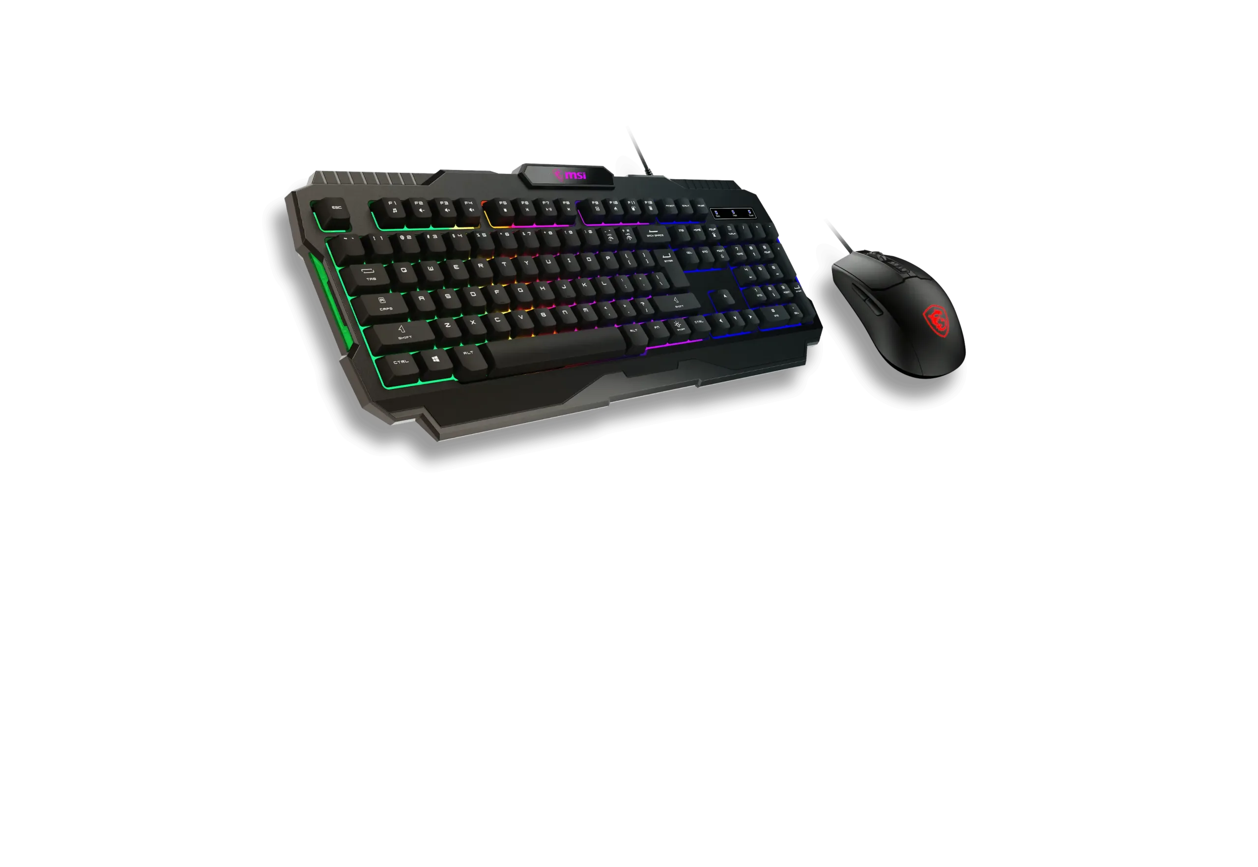 COMBO MOUSE TECLADO MSI FORGE GK100