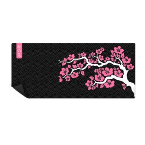 MOUSEPAD SAKURA TREE BLACK 90X40 MPTGS