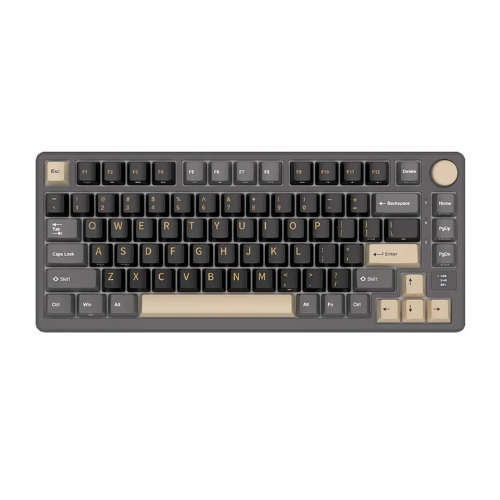 TECLADO MECANICO ROYAL KLUDGE RKM75 WIRELESS / INALAMBRICO PHANTOM SWITCH SILVER 75%