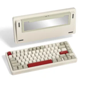 TECLADO MECANICO MAGNETICO 75 WOMIER SK75 WIRELESS 75% RETRO BEIGE (INALAMBRICO)