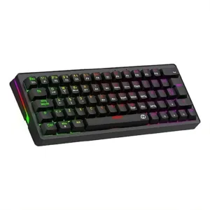 TECLADO MECANICO GAMER SOLARMAX TRI-MODO 60% GMKB64RB ESP WIRELESS + BLUETOOTH